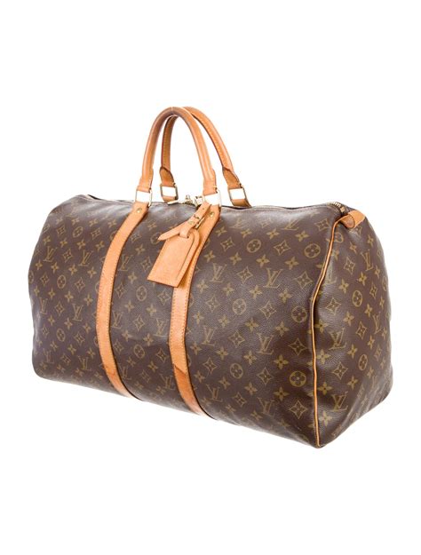 louis vuitton keepall 50 men& 39|louis vuitton monogram keepall 50.